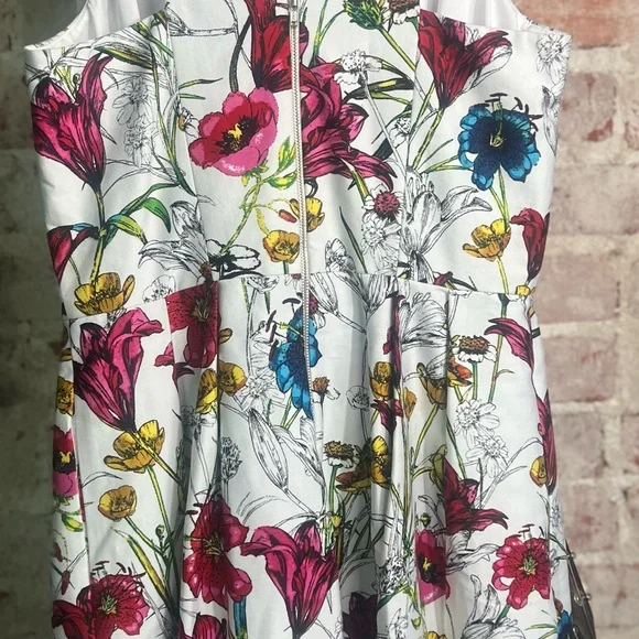 Floral Midi Dress - Multicolor - Picture 6 of 11